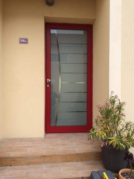 Porte d'entrée vitrée Île-de-France