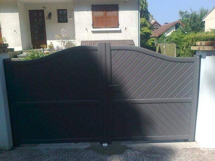 Portail en acier Île-de-France