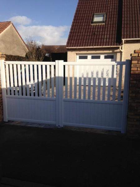 Portail en bois Île-de-France