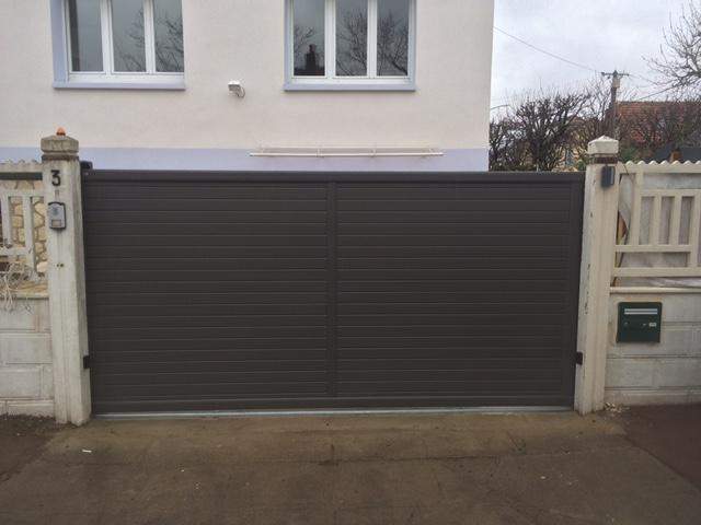 Portail alu Île-de-France