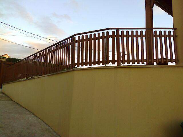 Garde-corps en bois Île-de-France