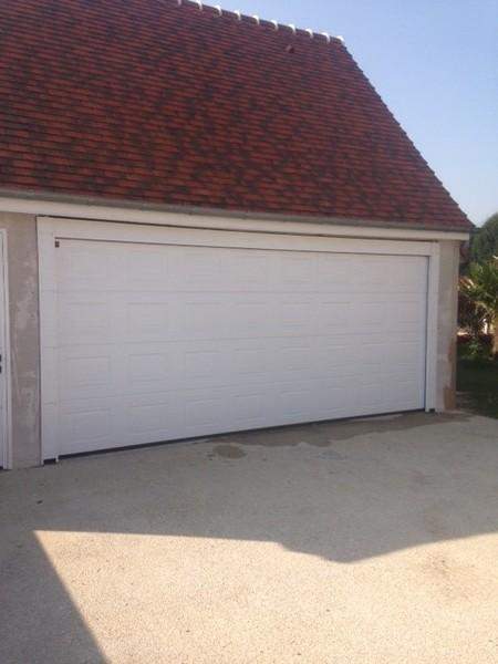 Porte de garage en bois Île-de-France